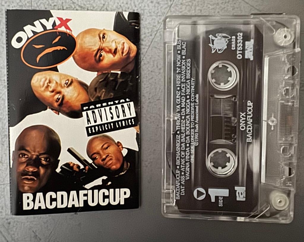 Onyx - Bacdafucup cassette, Cd's en Dvd's, Cassettebandjes, Gebruikt, 1 bandje, Ophalen of Verzenden, Origineel