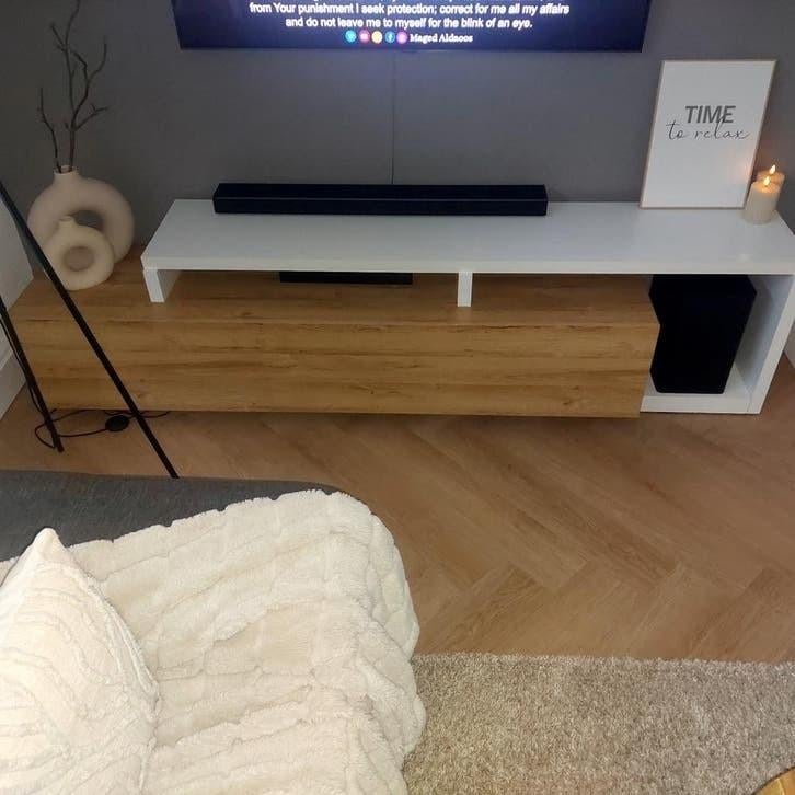 Tv kast - Zo goed als nieuw, Huis en Inrichting, Kasten | Televisiemeubels, 100 tot 150 cm, Ophalen of Verzenden, Zo goed als nieuw