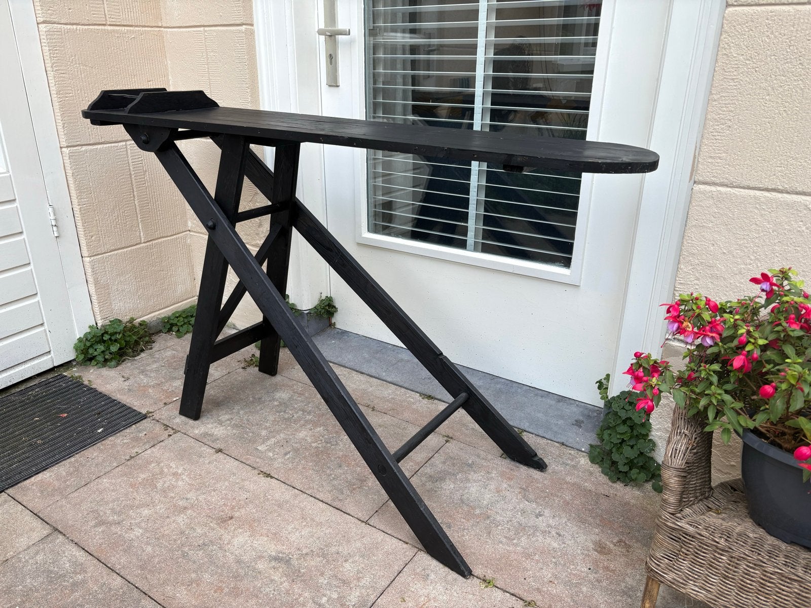 houten strijkplank - borrelplank - decoratief, Ophalen, Gebruikt