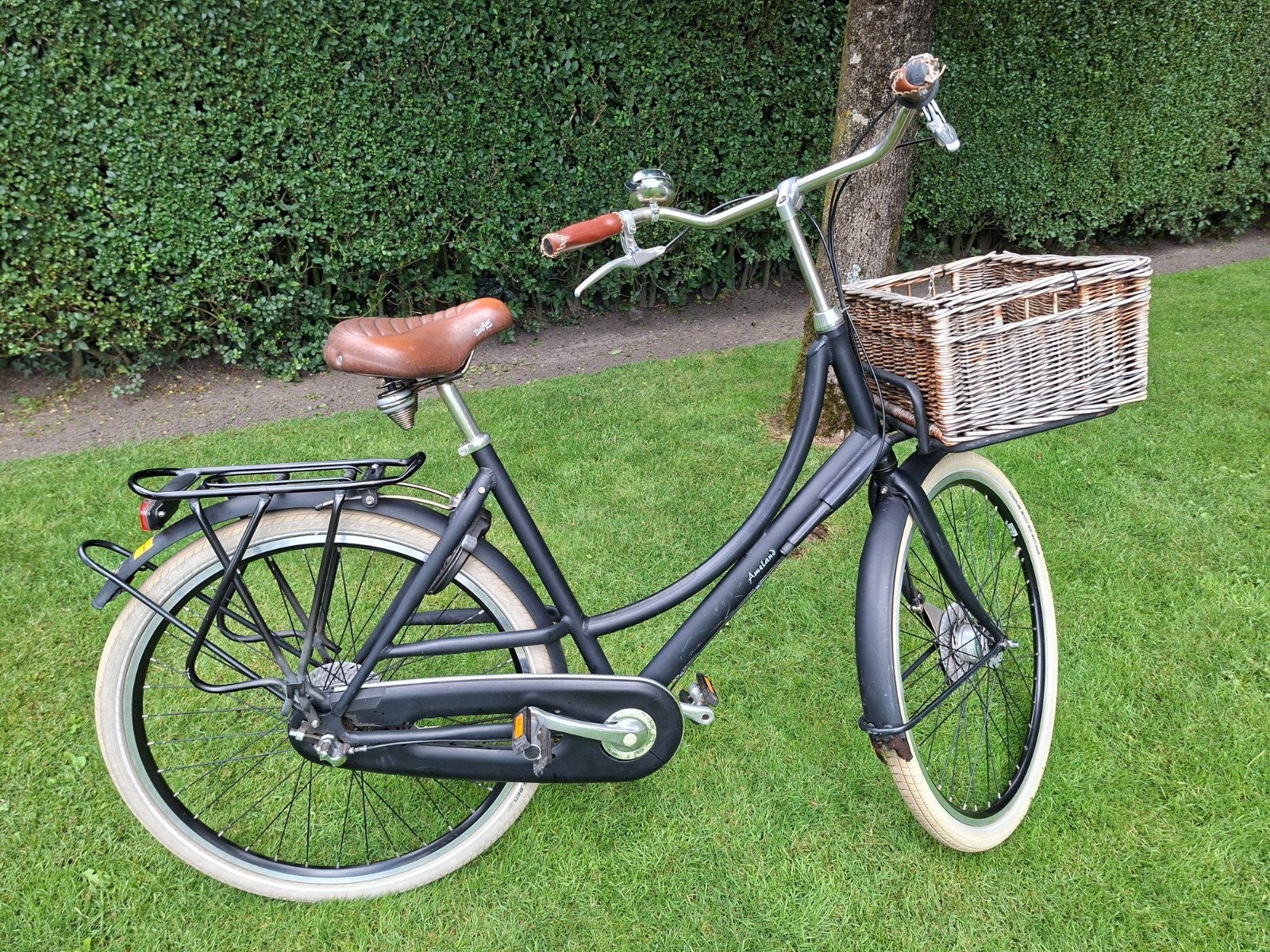 Stevige Ameland omafiets met 3 versnellingen, Ophalen, Gebruikt, Ameland, Versnellingen