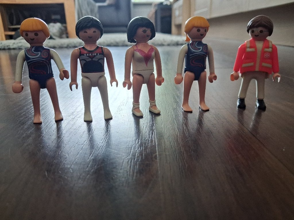 Playmobil 5 poppetjes, Ophalen of Verzenden, Gebruikt, Losse onderdelen
