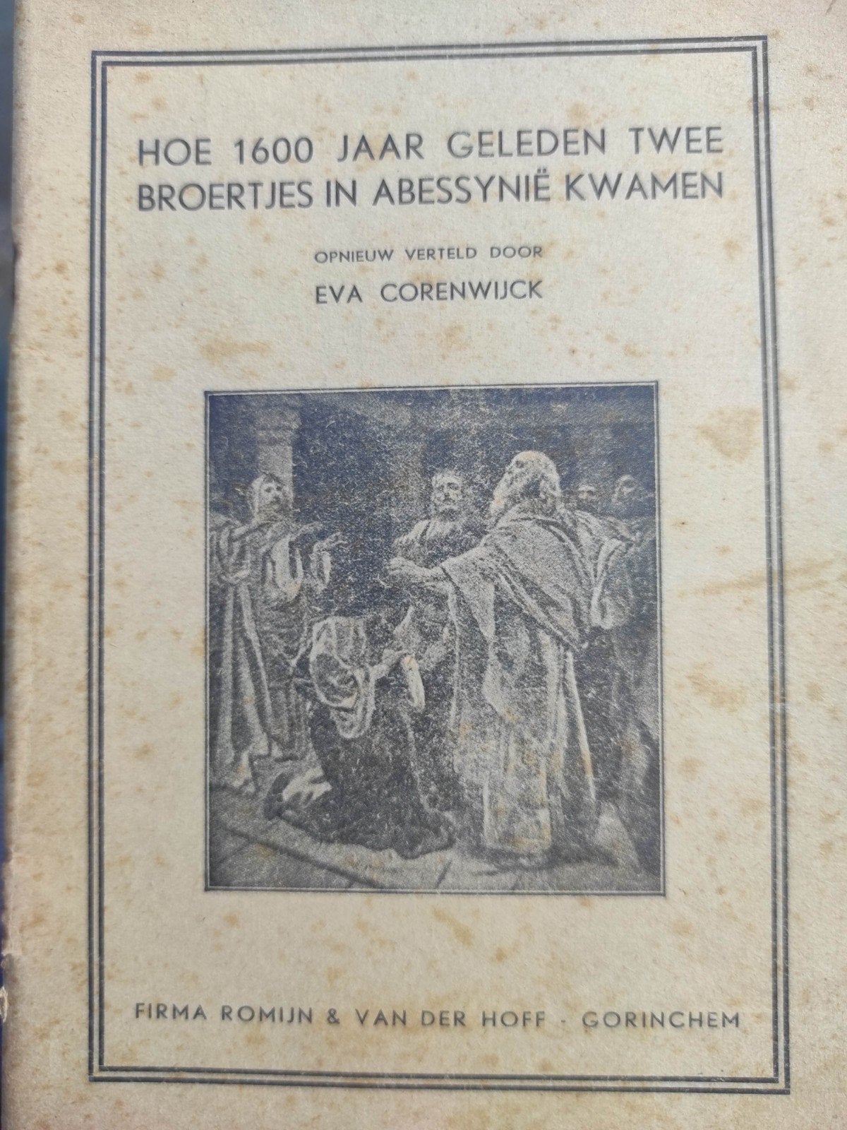 Eva Corenwijck Abbessynie geschiedenis, Ophalen, Europa