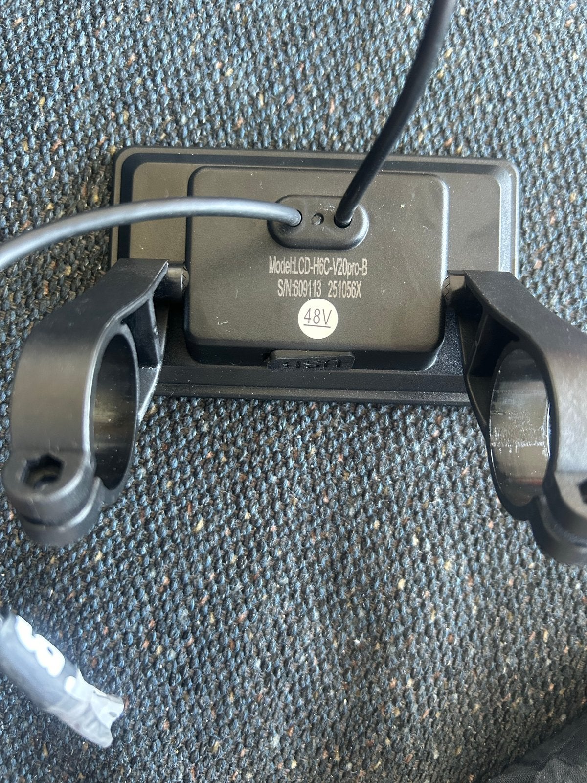 LCD-H6C-V20pro-B Display voor E-bike (48V), Ophalen of Verzenden, Gebruikt