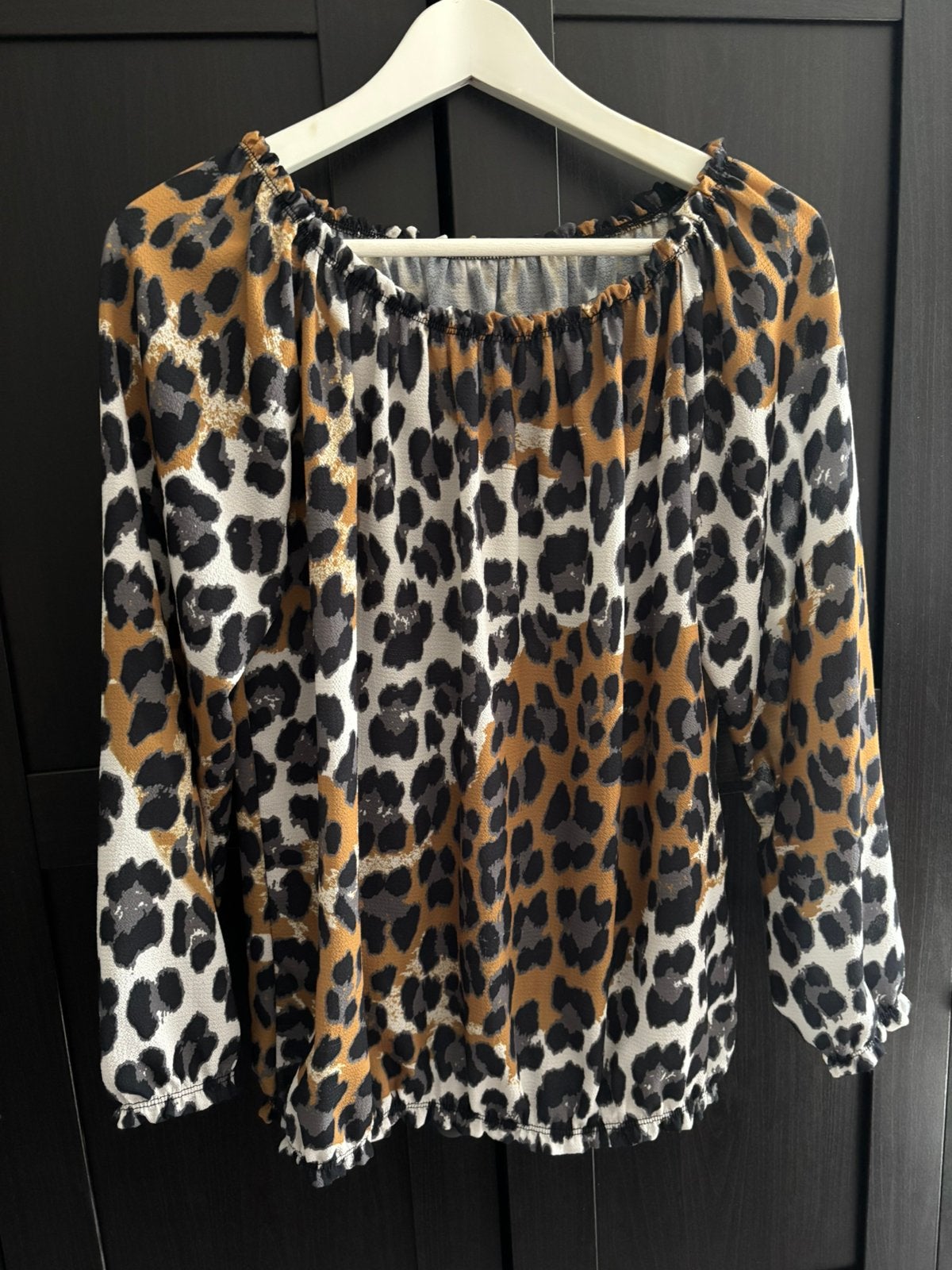Ballon blouse, Ophalen of Verzenden, Zo goed als nieuw, Maat 38/40 (M), Lange mouw