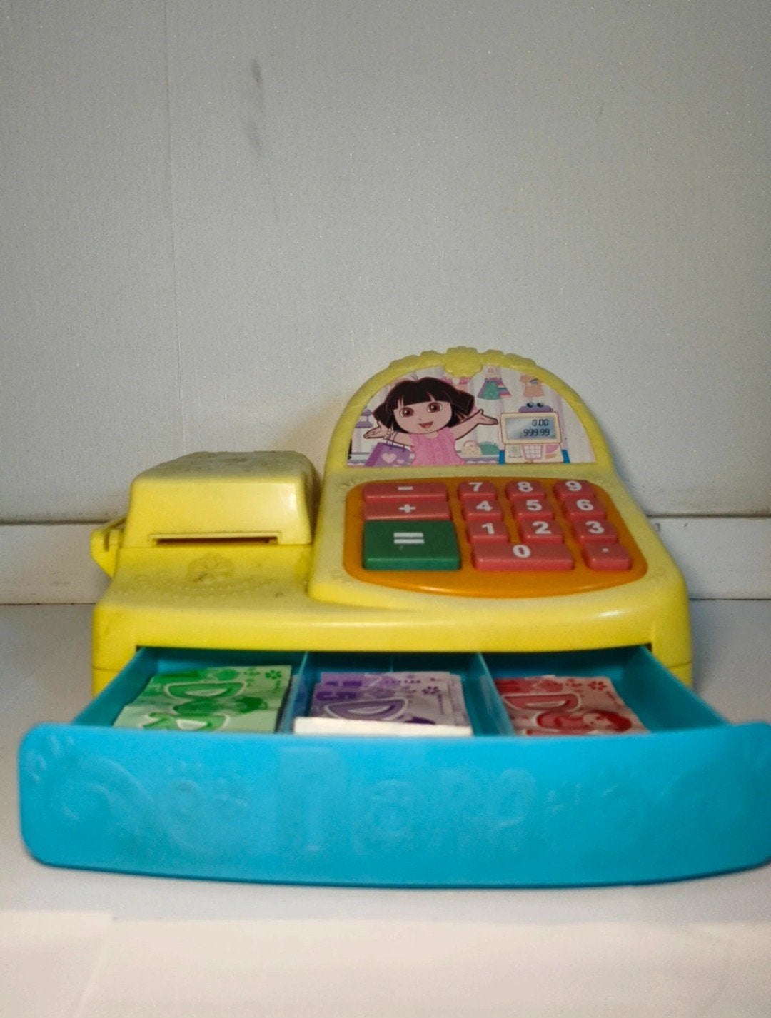 Dora de Explorer kassa, Ophalen of Verzenden, Gebruikt, Rekenen, Met geluid
