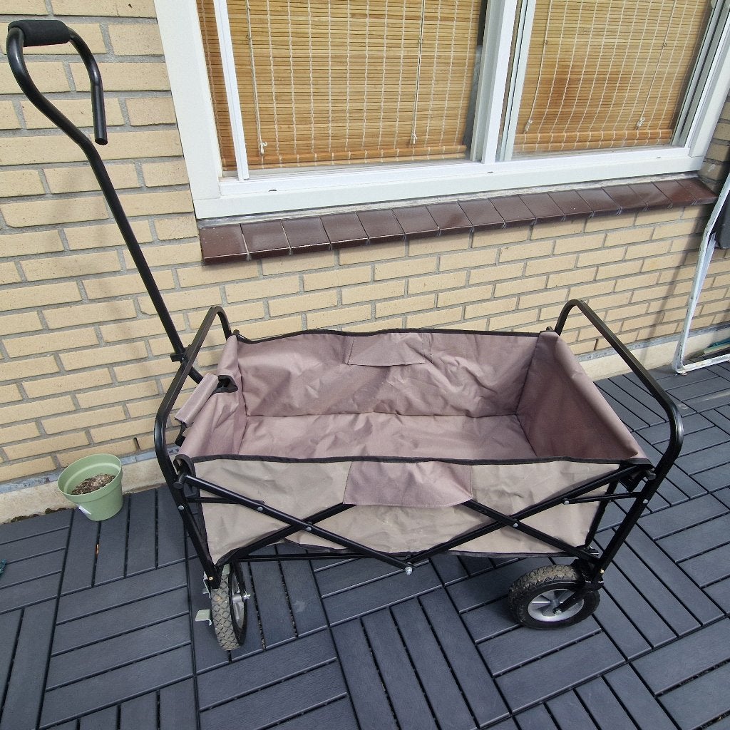 Opvouwbare bolderkar 125 x 52 cm, Ophalen of Verzenden, Opvouwbaar, Zo goed als nieuw