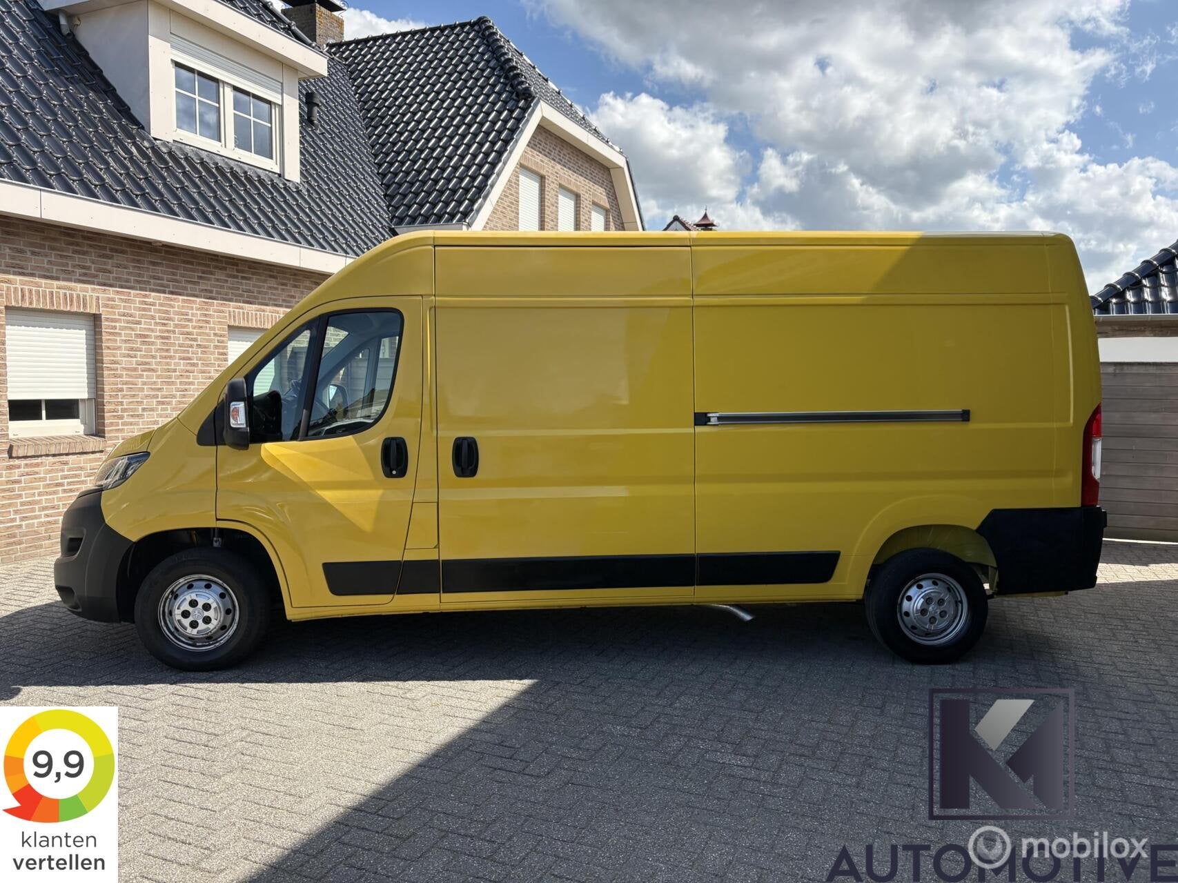 Peugeot Boxer 2.2 BlueHDi 140pk L3H2|2x Schuifdeur|Trekhaak, Auto's, Euro 6, 4 cilinders, Automatische klimaatregeling, 2500 kg