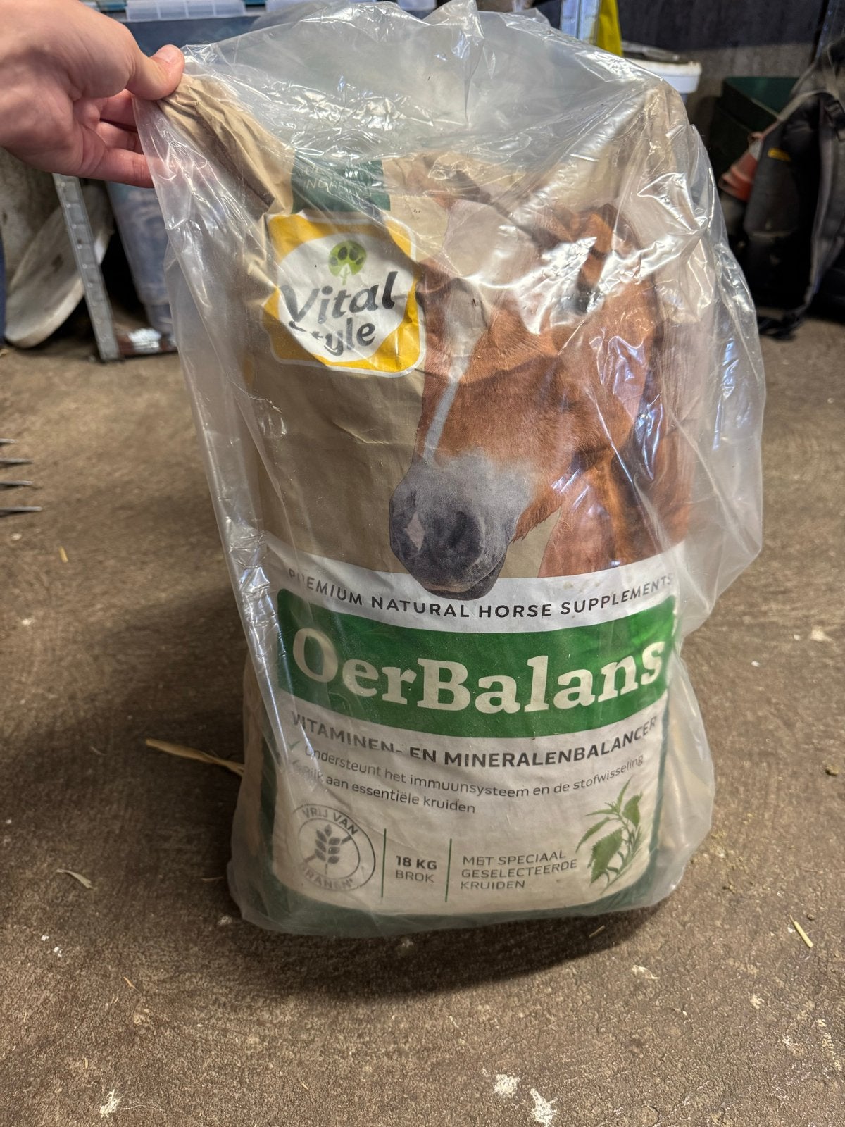Oerbalans 18 kg t.w.v. €142,- + 1600gram extra emmer, Dieren en Toebehoren, Ophalen of Verzenden, Vee
