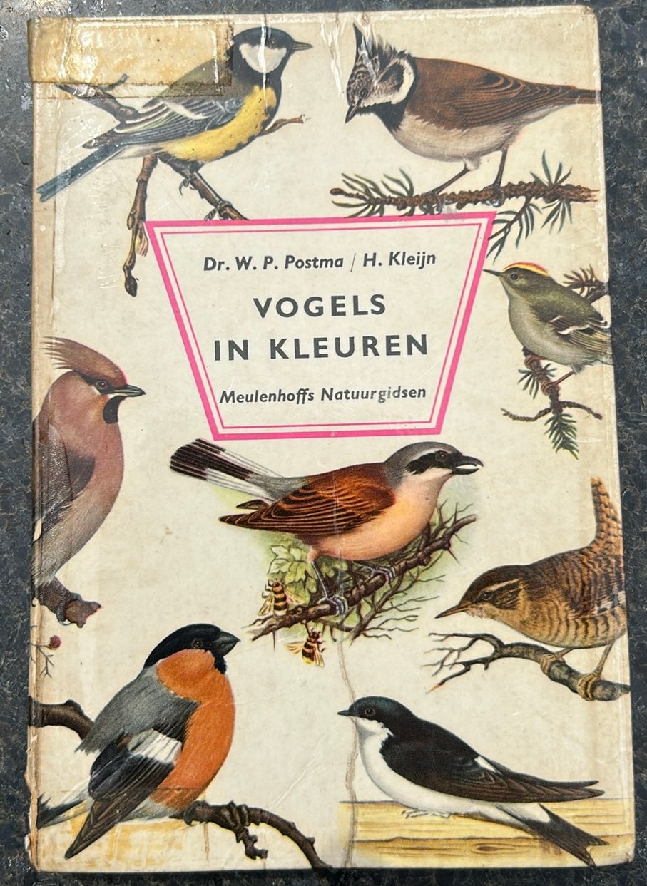 Vogels in Kleuren - Meulenhoffs Natuurgidsen (1e druk 1956), Antiek en Kunst, Antiek | Boeken en Bijbels, Ophalen of Verzenden