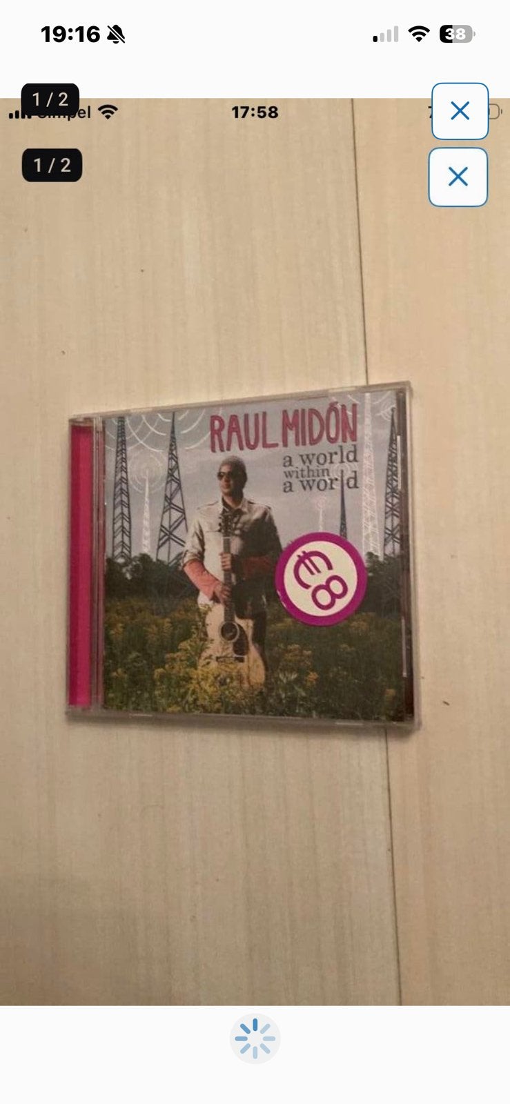 Raul Midon - a world within a world(soul-jazz,Latin), Ophalen of Verzenden, Zo goed als nieuw