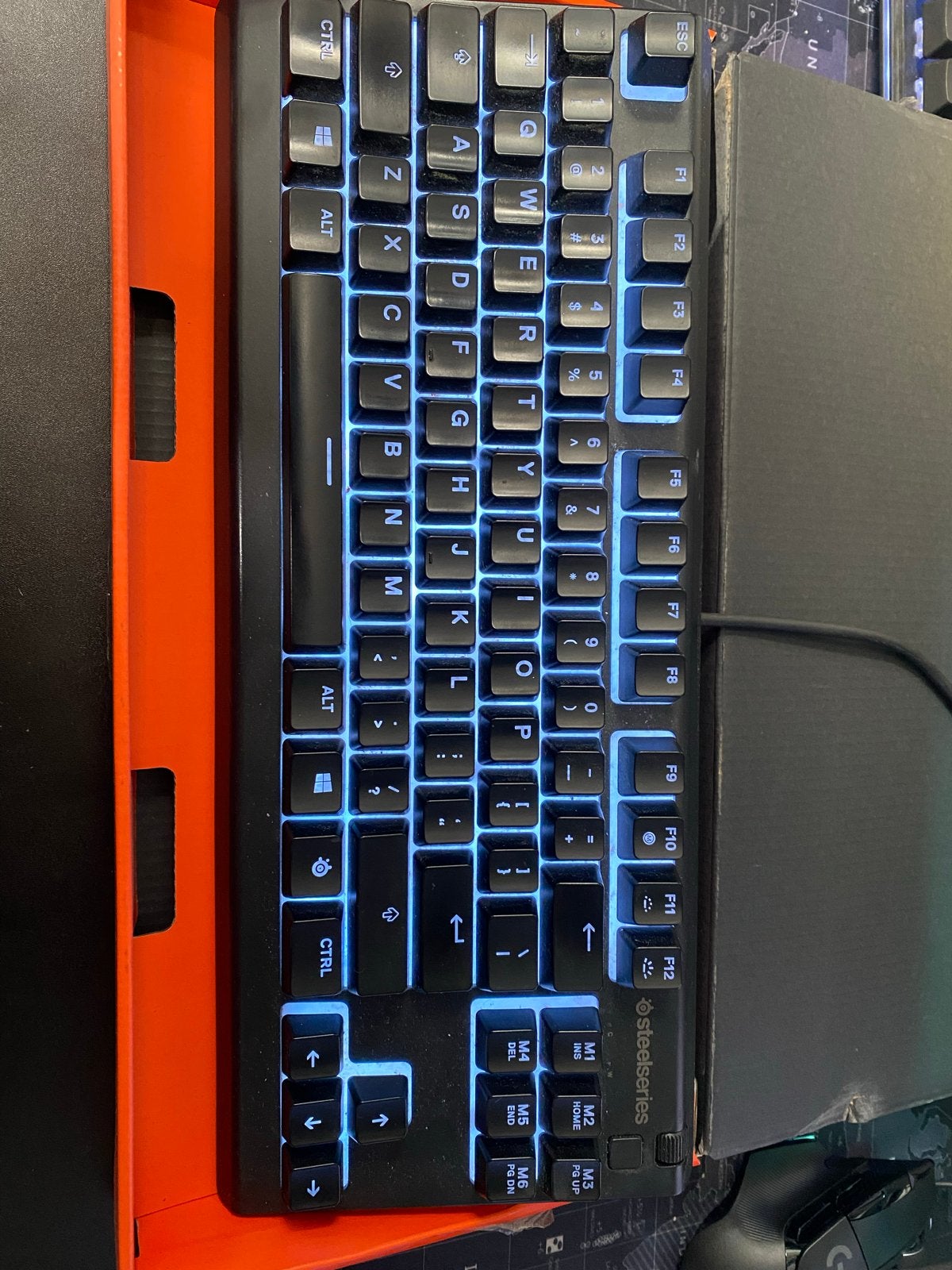 SteelSeries Apex 3 TKL Gaming Toetsenbord, Computers en Software, Gaming toetsenbord, Ophalen of Verzenden, Zo goed als nieuw