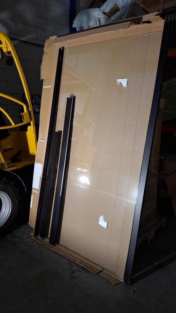 Inloopouche douchewand 120cm x 200cm, Ophalen, Gebruikt, 100 tot 150 cm, Overige typen