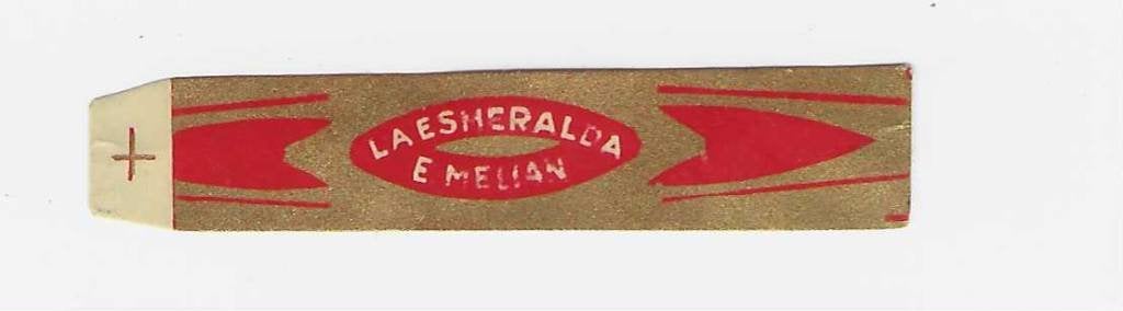 Klassiek 20 - 1123   esmeralda    sigarenbandjes, Ophalen of Verzenden, Gebruikt, Sigarenbandjes