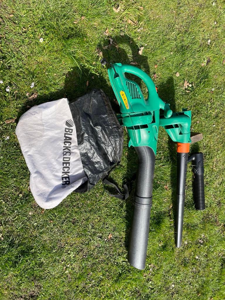 Black & Decker bladblazer bladzuiger GW254, Ophalen, Gebruikt, Handgedragen, Met opvangzak