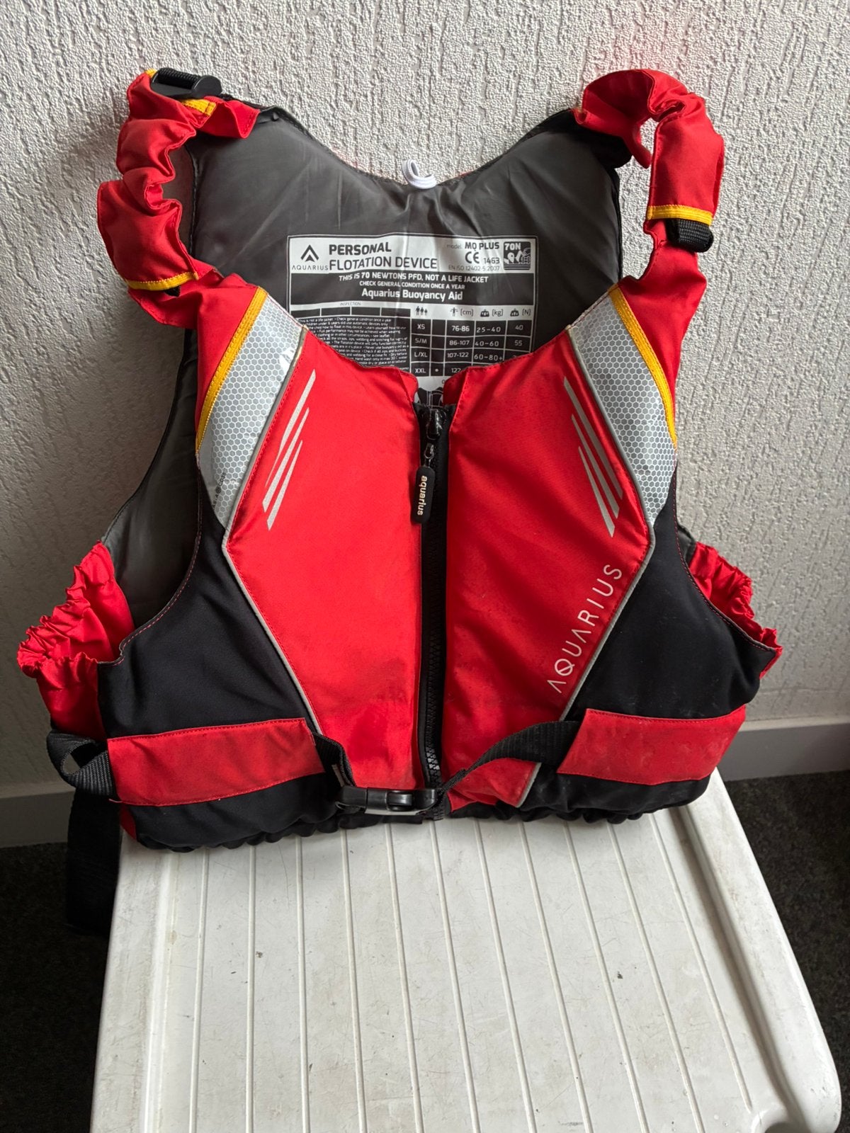 Reddingsvest voor volwassene 70N, Watersport en Boten, Watersportkleding, Ophalen of Verzenden, Zo goed als nieuw, Kind, Reddingsvest of Zwemvest