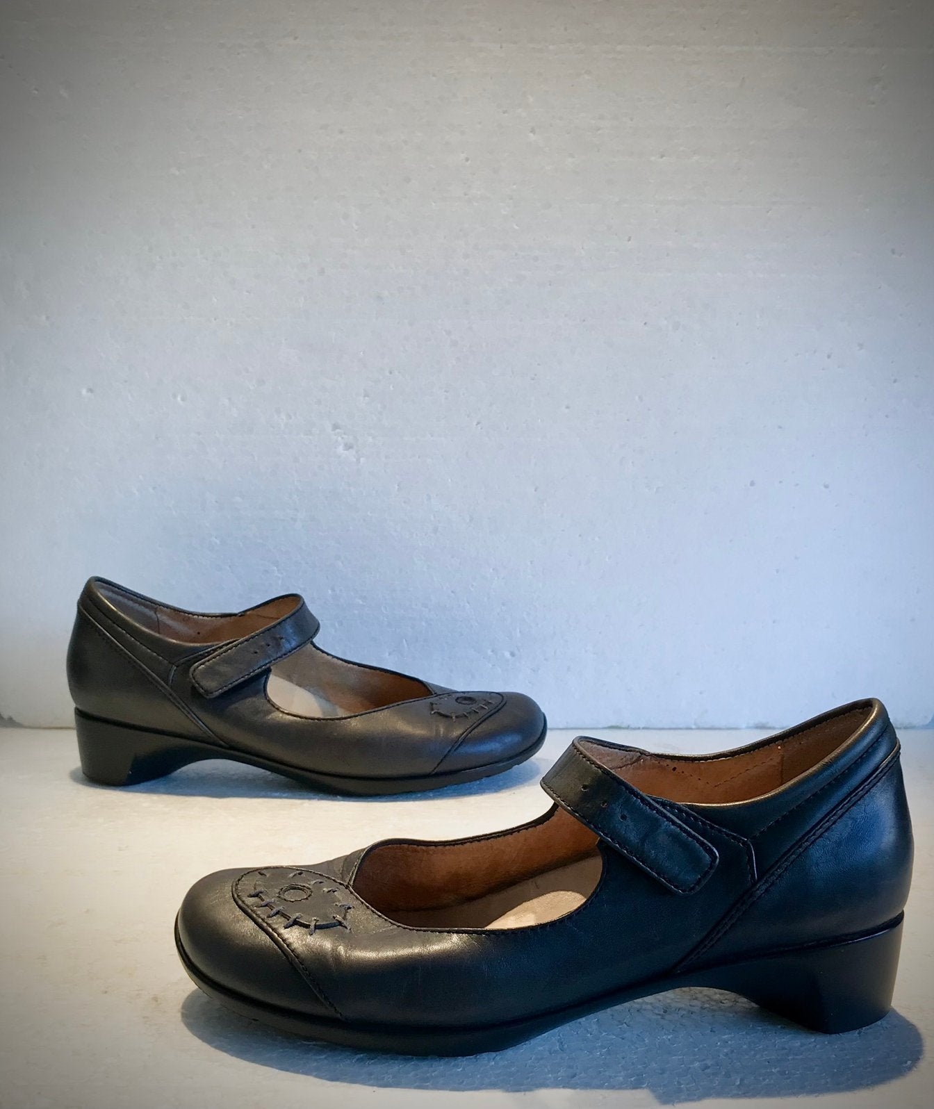 Wolky instappers / Mary Jane schoenen met lage hakken 40, Ophalen of Verzenden, Zwart, Schoenen met lage hakken