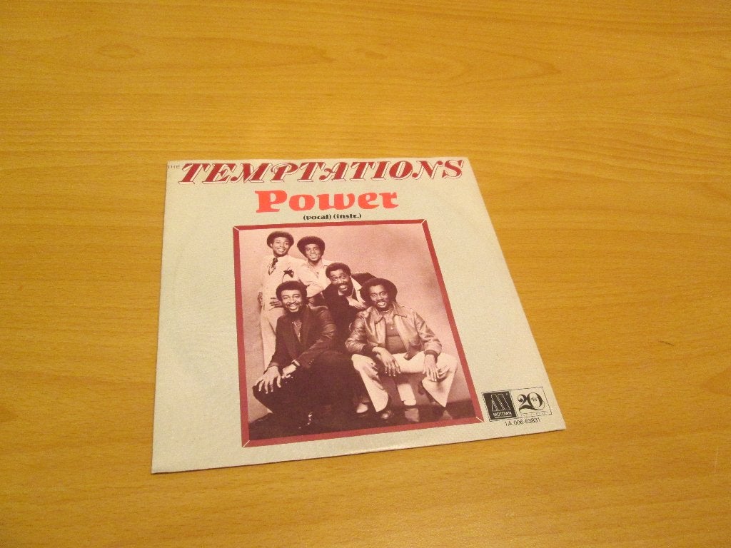 The Temptations - Power / Power (intrumental), Cd's en Dvd's, Vinyl Singles, Gebruikt, Pop, Ophalen of Verzenden
