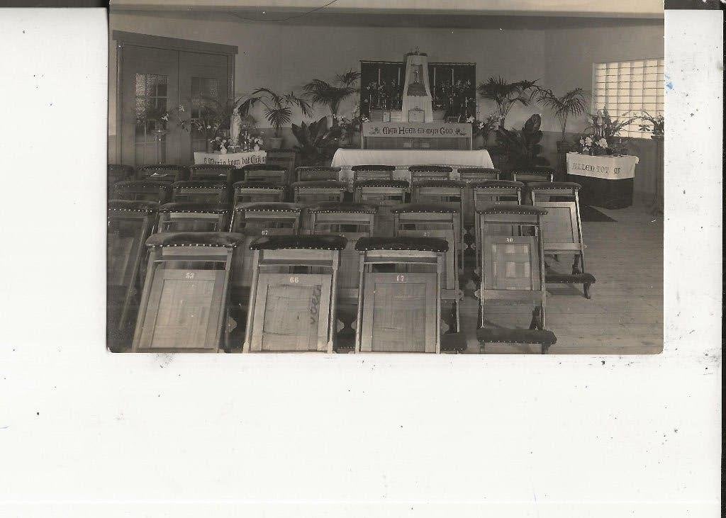 Loosduinen Aula te Ockenburg Fotokaart, Ophalen of Verzenden, 1920 tot 1940, Ongelopen, Zuid-Holland