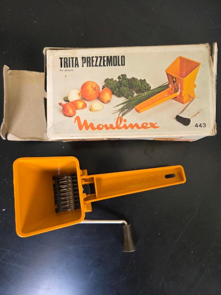Vintage Moulinex Kruidenmolentje - Trita Prezzemolo, Ophalen of Verzenden