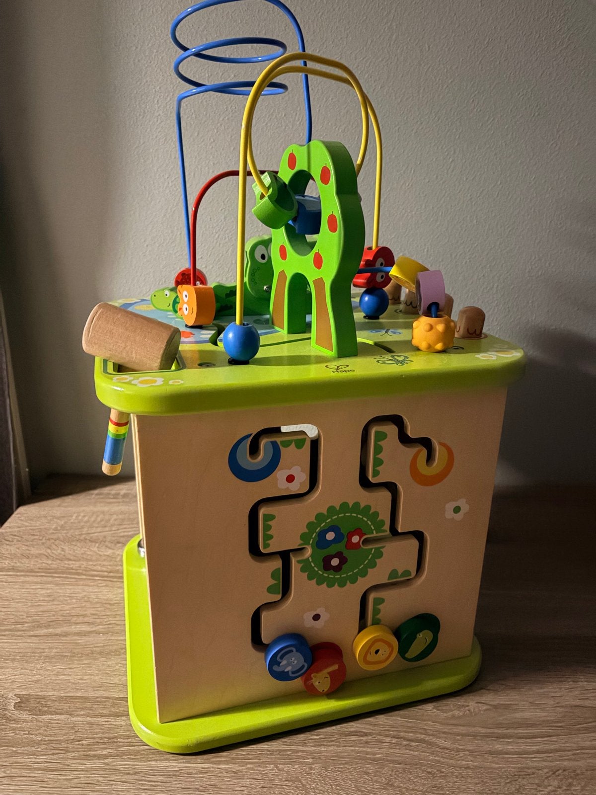 Hape activiteiten kubus - leerzaam en in goede staat, Ophalen, Zo goed als nieuw, Overige typen