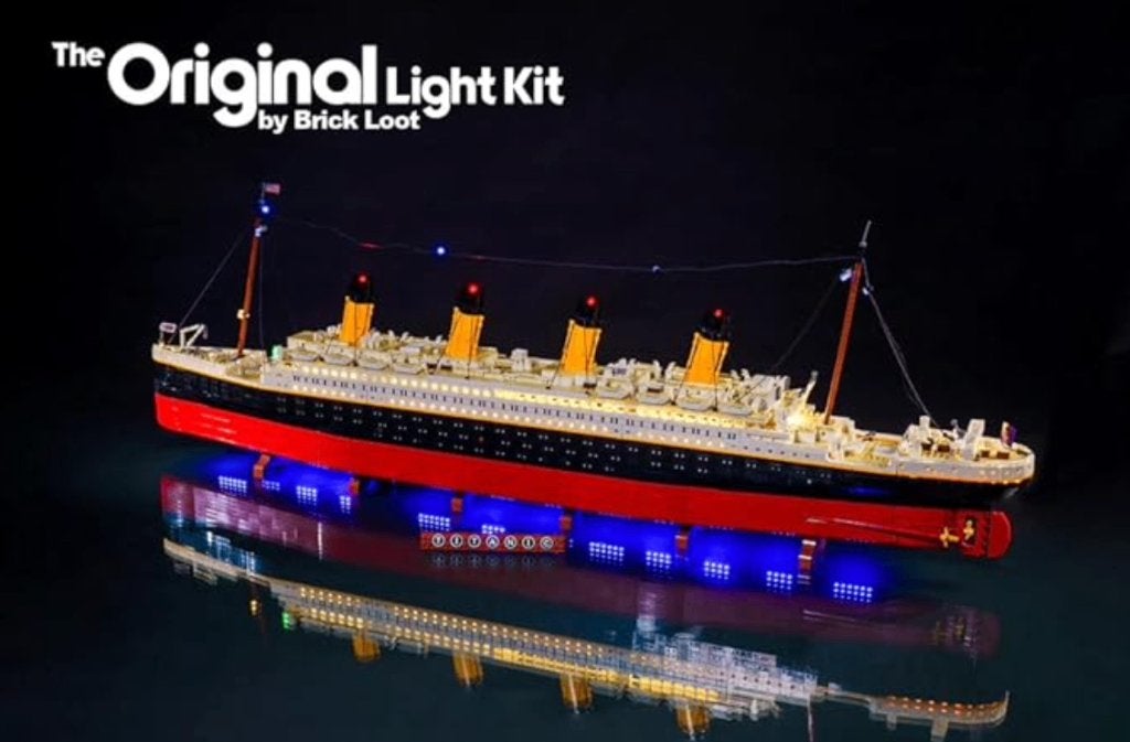 Verlichtingsset LED voor 10294 Titanic verlichting, Ophalen of Verzenden, Nieuw, Overige merken