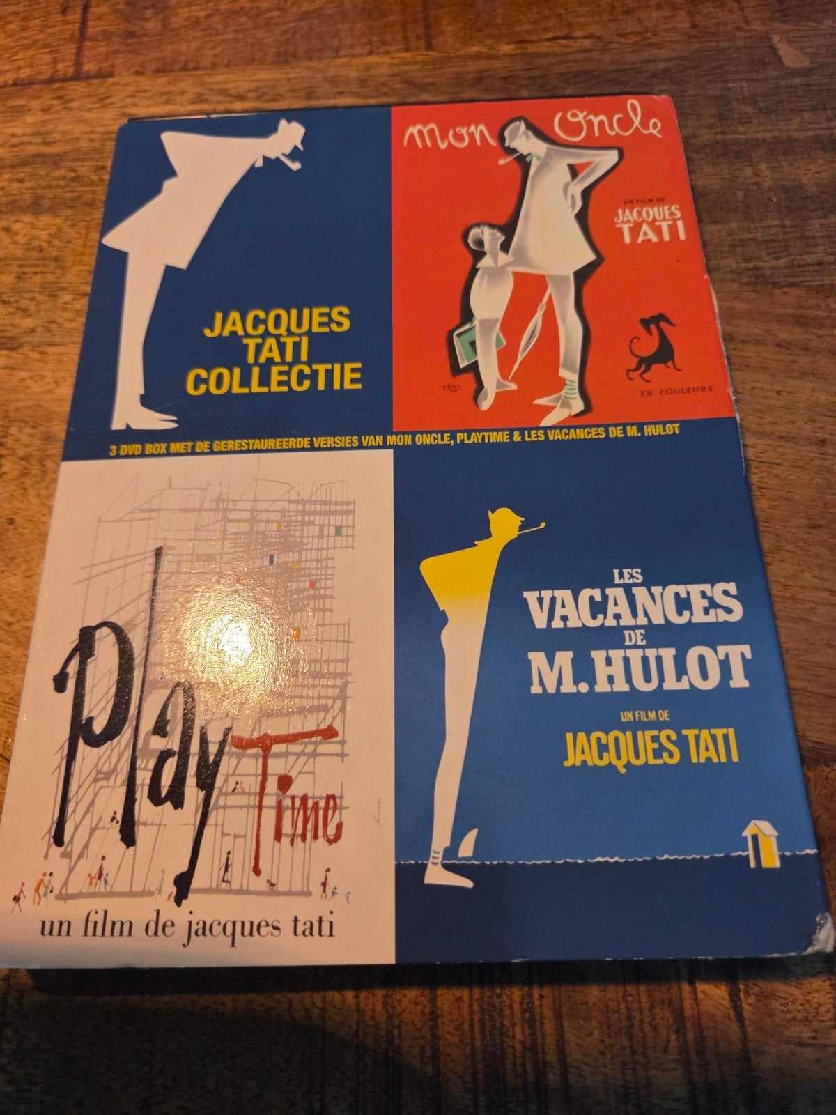 jaque tati dvd box, Alle leeftijden, Ophalen of Verzenden, Zo goed als nieuw