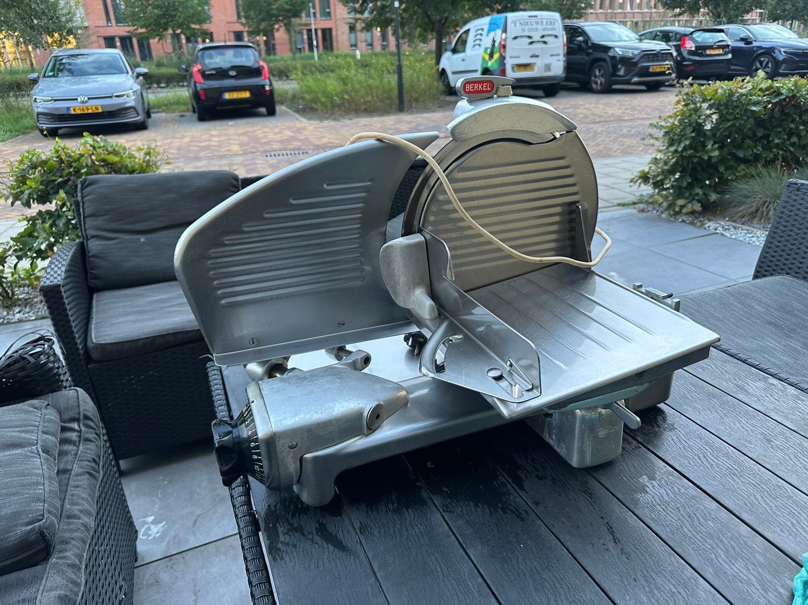 Professionele Berkel Vleessnijmachine / Snijmachine, Zakelijke goederen, Horeca | Keukenapparatuur, Ophalen, Gebruikt, Bakkerij en Slagerij