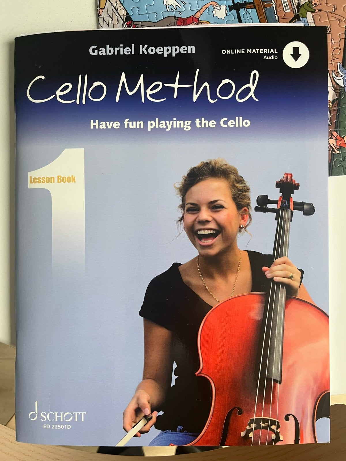 Cello Method - Have fun playing the Cello - Lesboek 1, Klassiek, Les of Cursus, Ophalen of Verzenden, Zo goed als nieuw