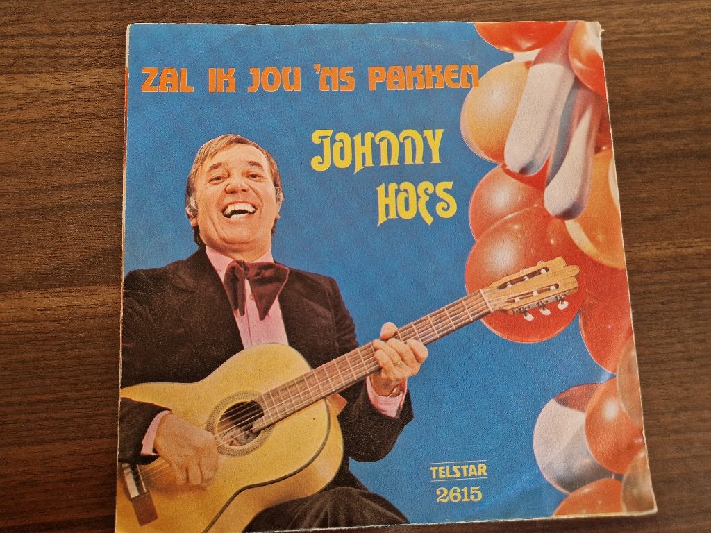 TELSTAR Johnny Hoes – Zal Ik Jou Eens Pakken, Cd's en Dvd's, 7 inch, Ophalen of Verzenden, Zo goed als nieuw, Nederlandstalig