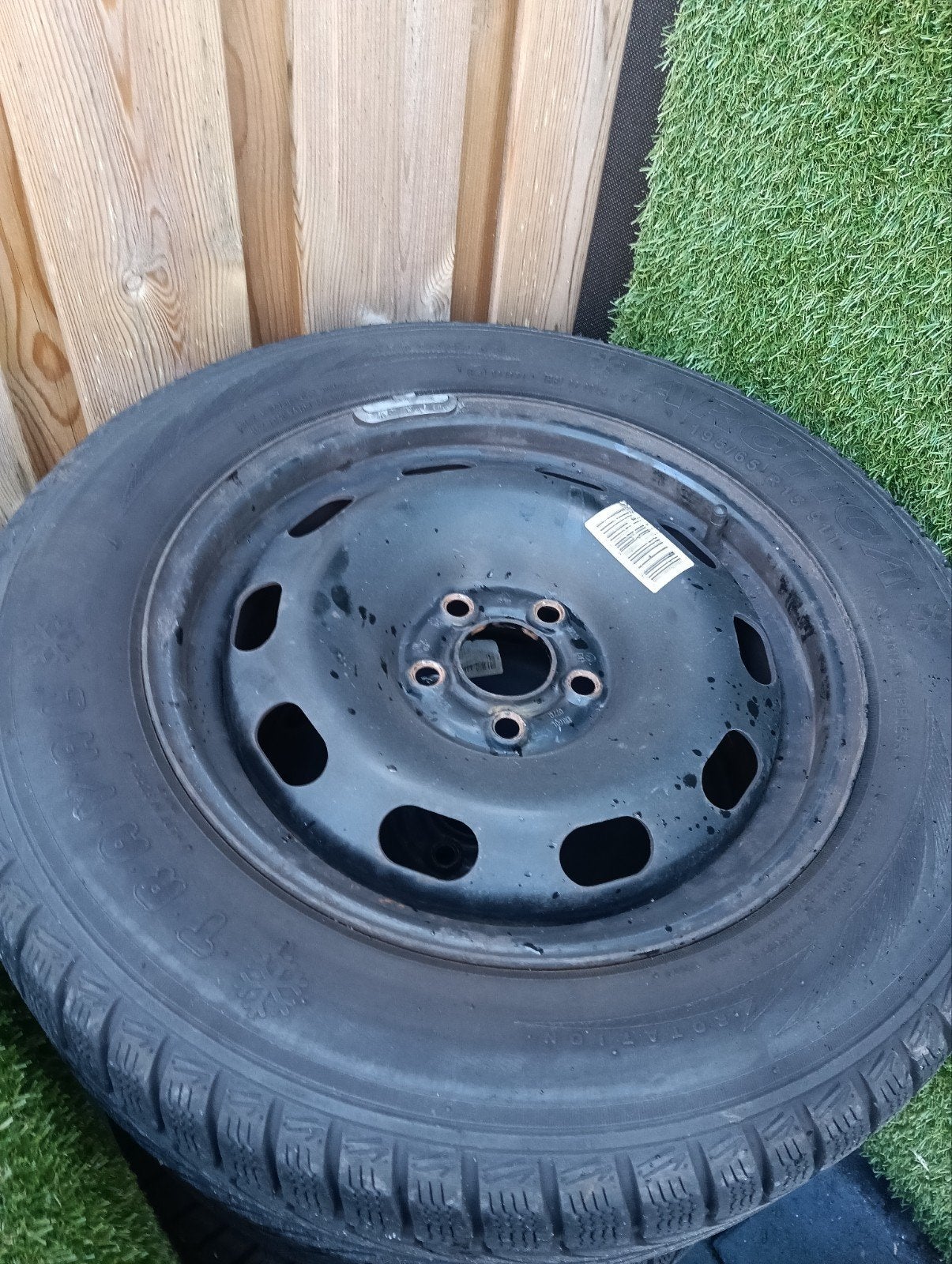 195 65 15 winterbanden 5x100 Audi Volkswagen seat skoda, Auto diversen, Ophalen
