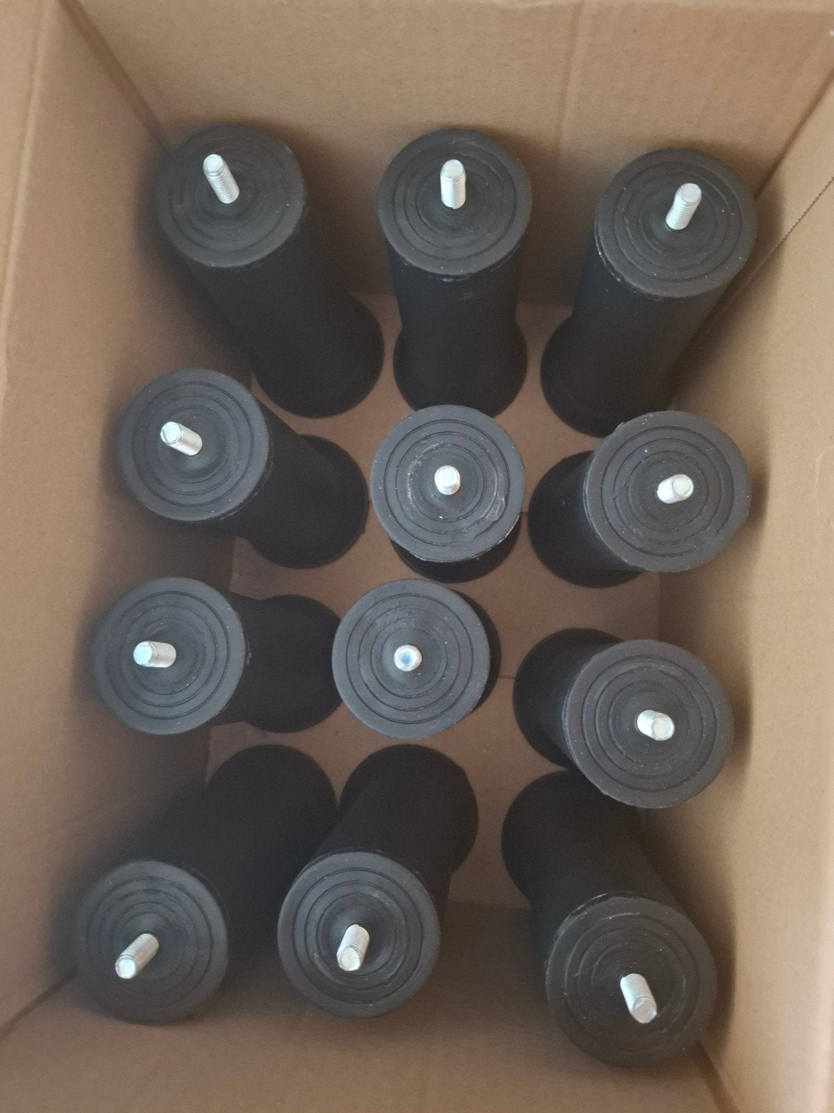 pootjes boxspring 15cm, Ophalen, Eenpersoons