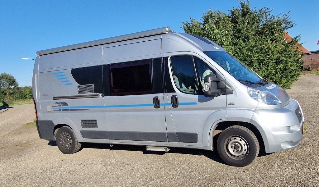 Fiat Ducato Adria Twin camper (2008) 90133km 3.0 L Automaat, Caravans en Kamperen, Automaat, Buscamper of Camperbus, Ringverwarming