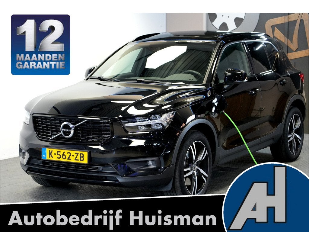 Volvo XC40 1.5 T5 Plug-in Hybrid 193kW/262pk DCT7 R-Design P, Met garantie (alle), Zwart, Hybride Elektrisch/Benzine, 3 cilinders