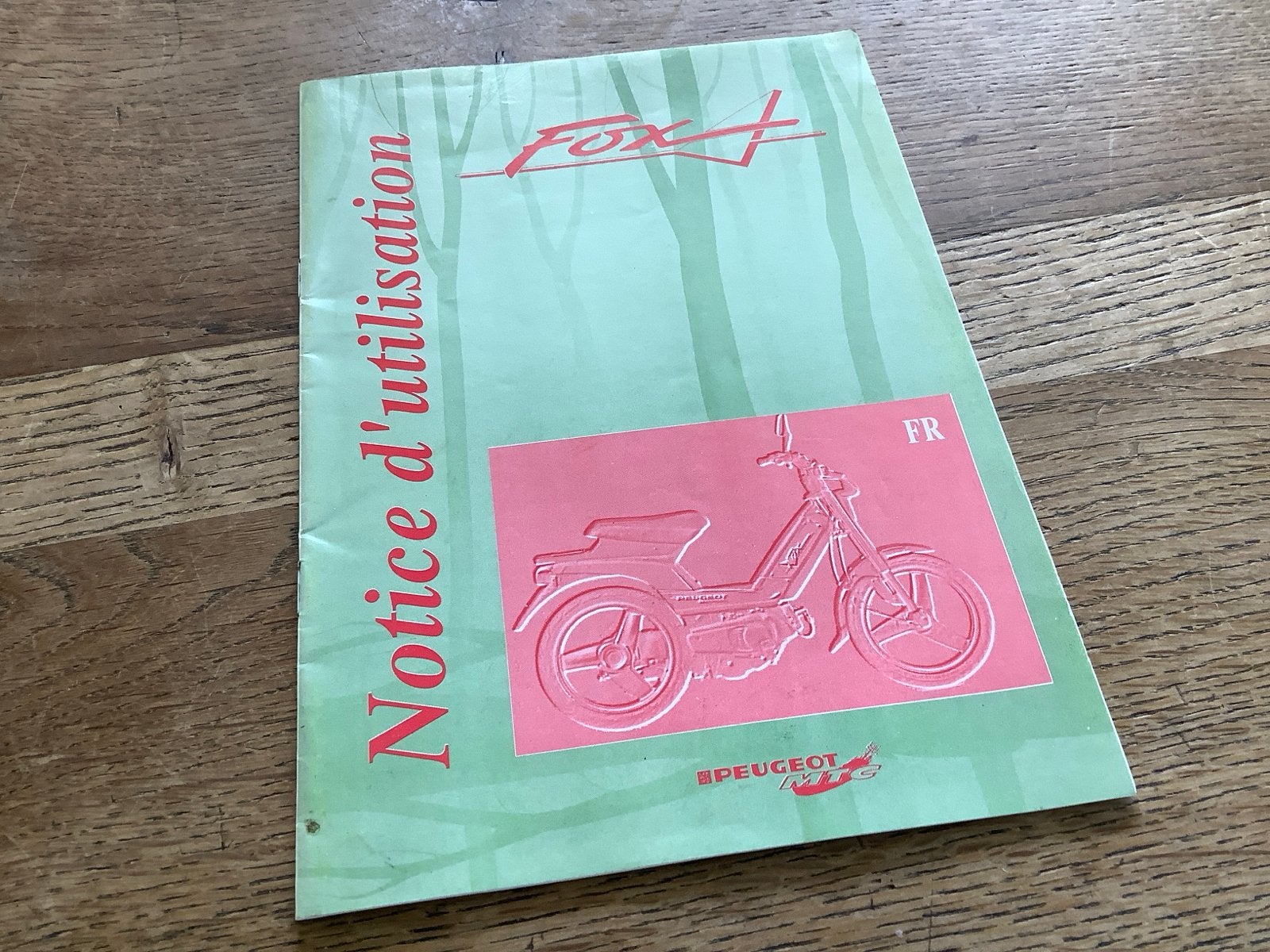 Handleiding Peugeot Fox Bromfiets (FR). (4), Verzenden