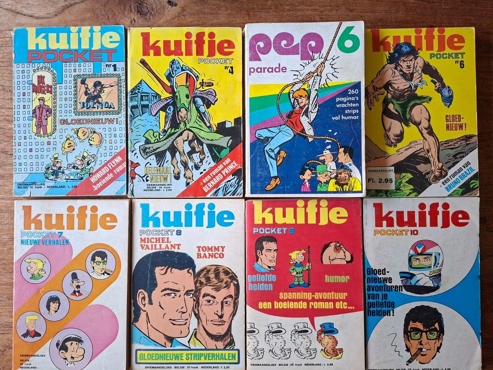 Kuifje Pocket Collectie - Diverse Nummers, Boeken, Meerdere stripboeken, Ophalen of Verzenden, Gelezen