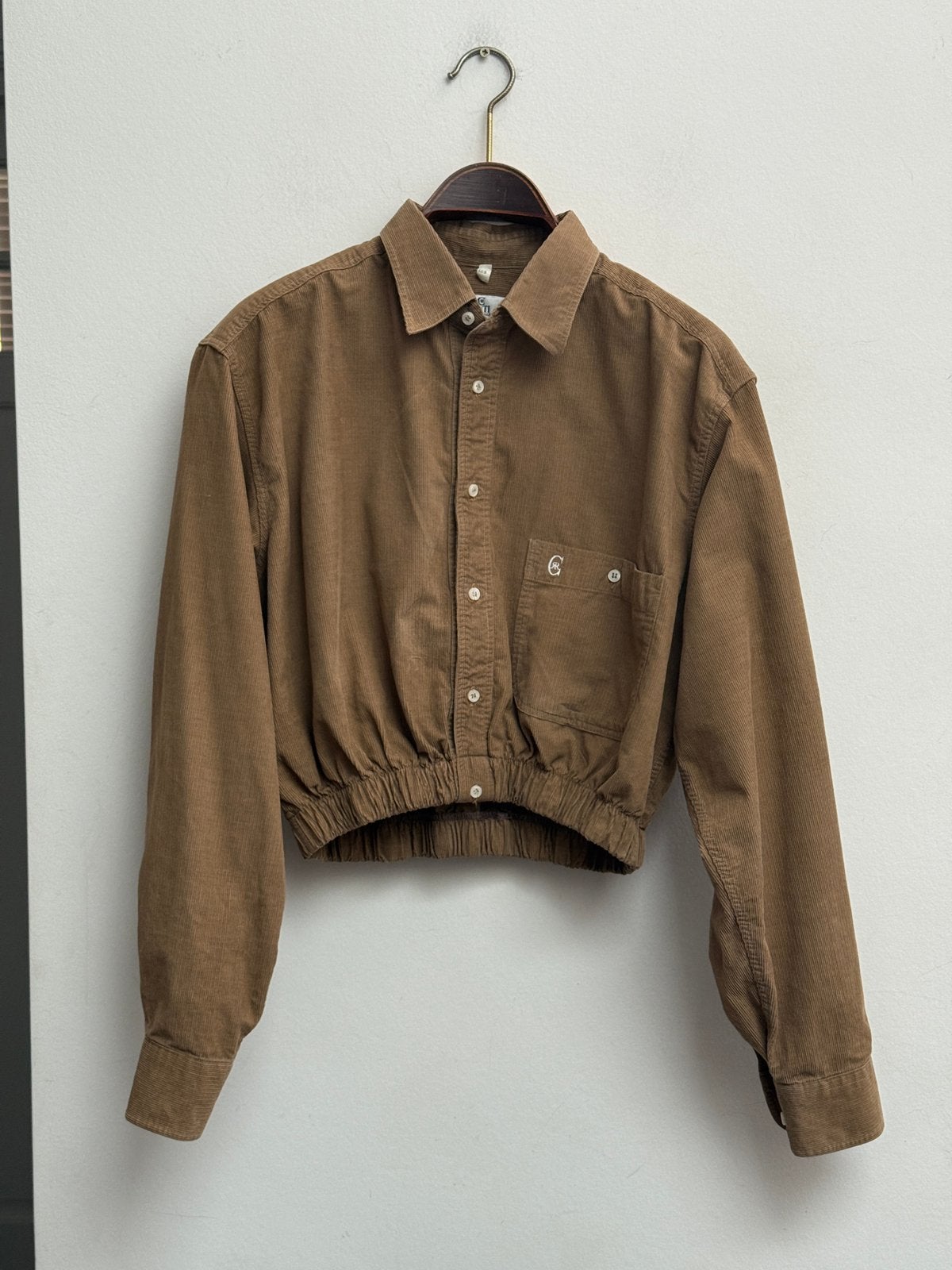 Cerruti 1881 Reworked Cropped Corduroy Jack Maat XS/S, Maat 38/40 (M), Bruin, Ophalen of Verzenden, Zo goed als nieuw