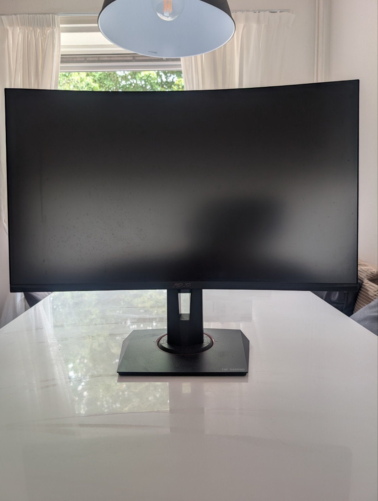 Asus tuf gaming 27 inch curved scherm  165 hz, Curved, Minder dan 1 ms, Ophalen, Gaming