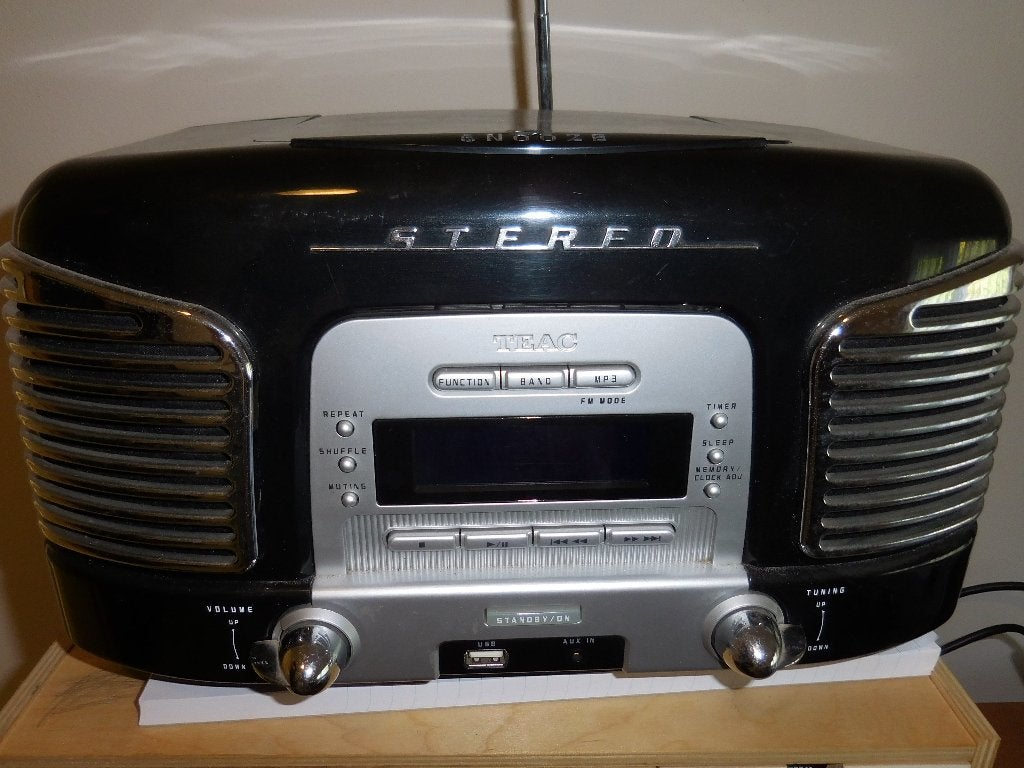 teac radio sl d900, Audio, Tv en Foto, Ophalen of Verzenden, Gebruikt, Radio, Met cd-speler