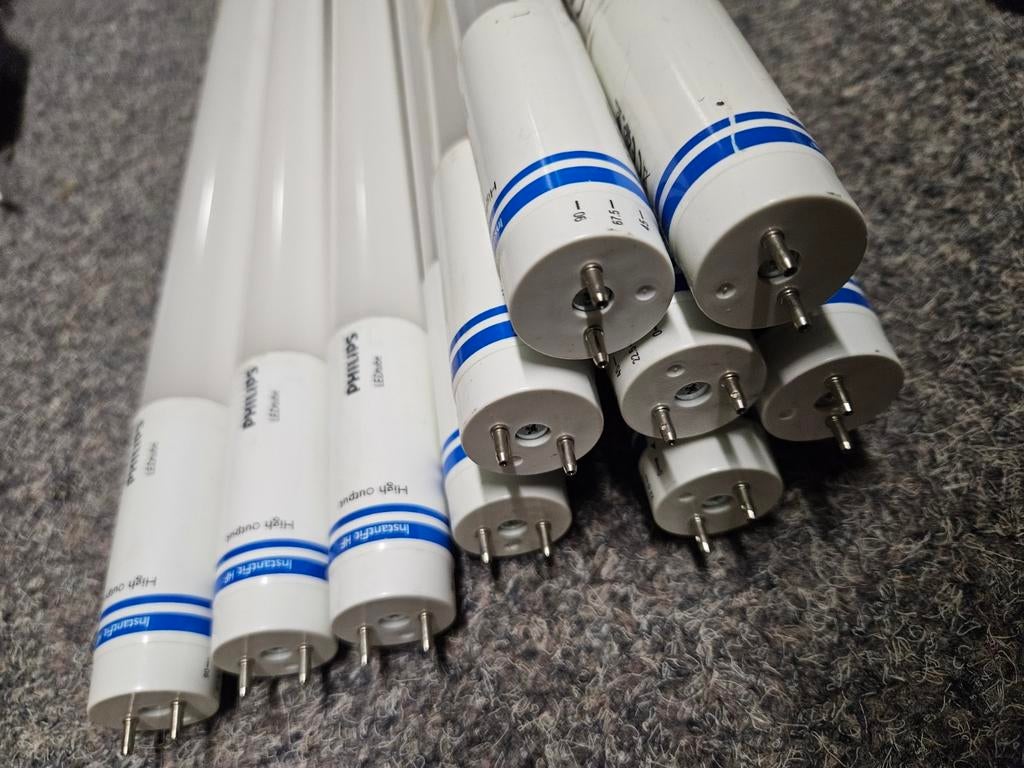 10 LED TL LAMPEN PHILIPS  TYPE VLE HF 1500 MM. 3100 LUMEN !!, Ophalen, Gebruikt, Minder dan 50 watt, Lamp