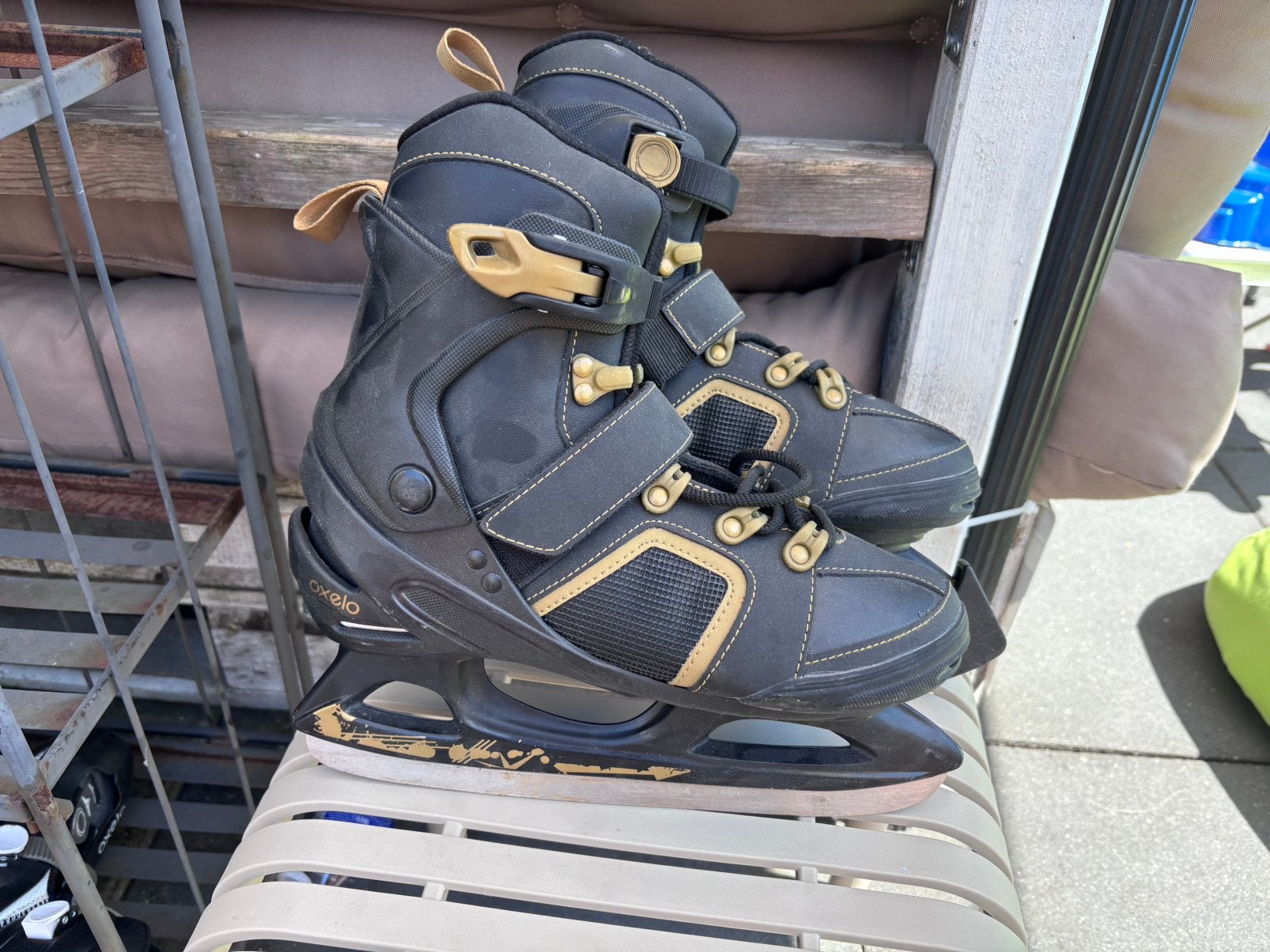 Oxelo ijshockeyschaatsen, Zo goed als nieuw, IJshockeyschaatsen, Ophalen, Overige merken