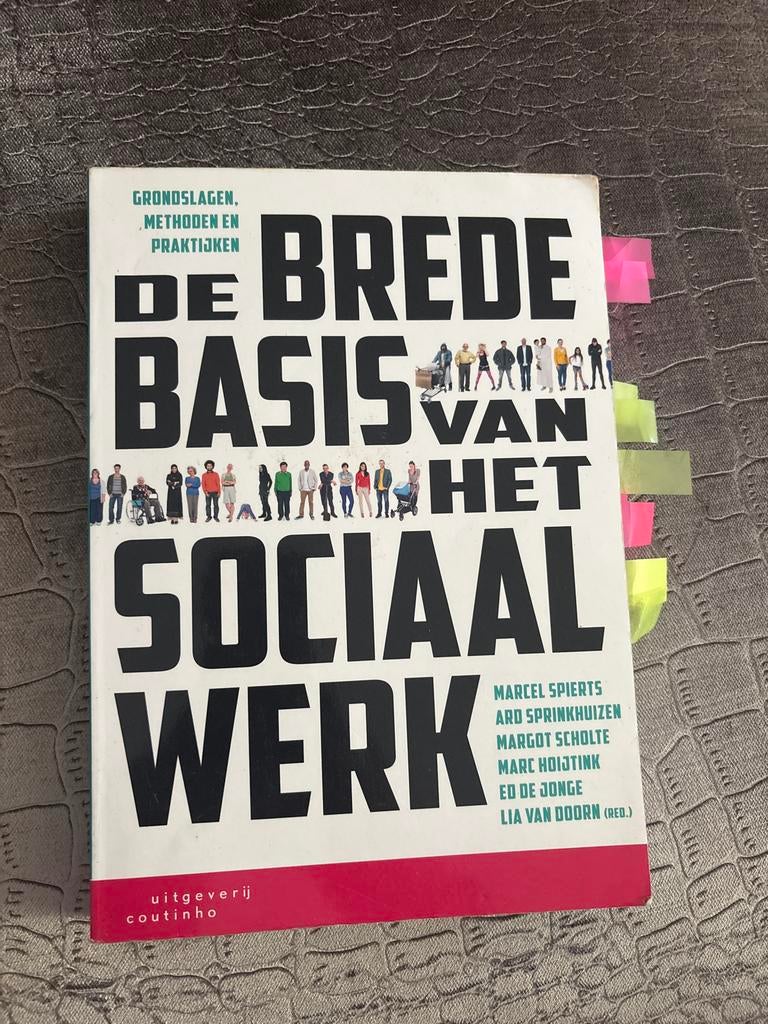 De Brede Basis van het Sociaal Werk - Studieboek, Boeken, Studieboeken en Cursussen, Ophalen of Verzenden, Gamma, Gelezen, HBO