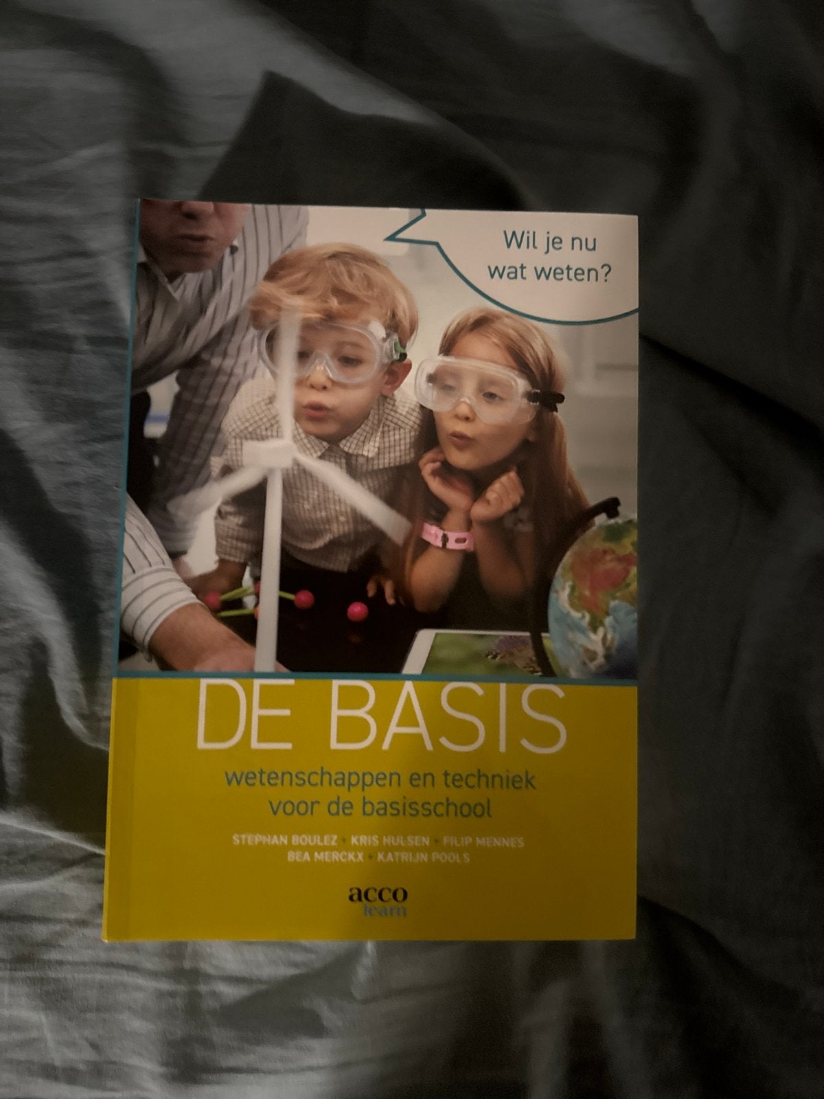 DE BASIS: Wetenschappen en techniek voor de basisschool, Ophalen of Verzenden, Zo goed als nieuw, Natuurwetenschap