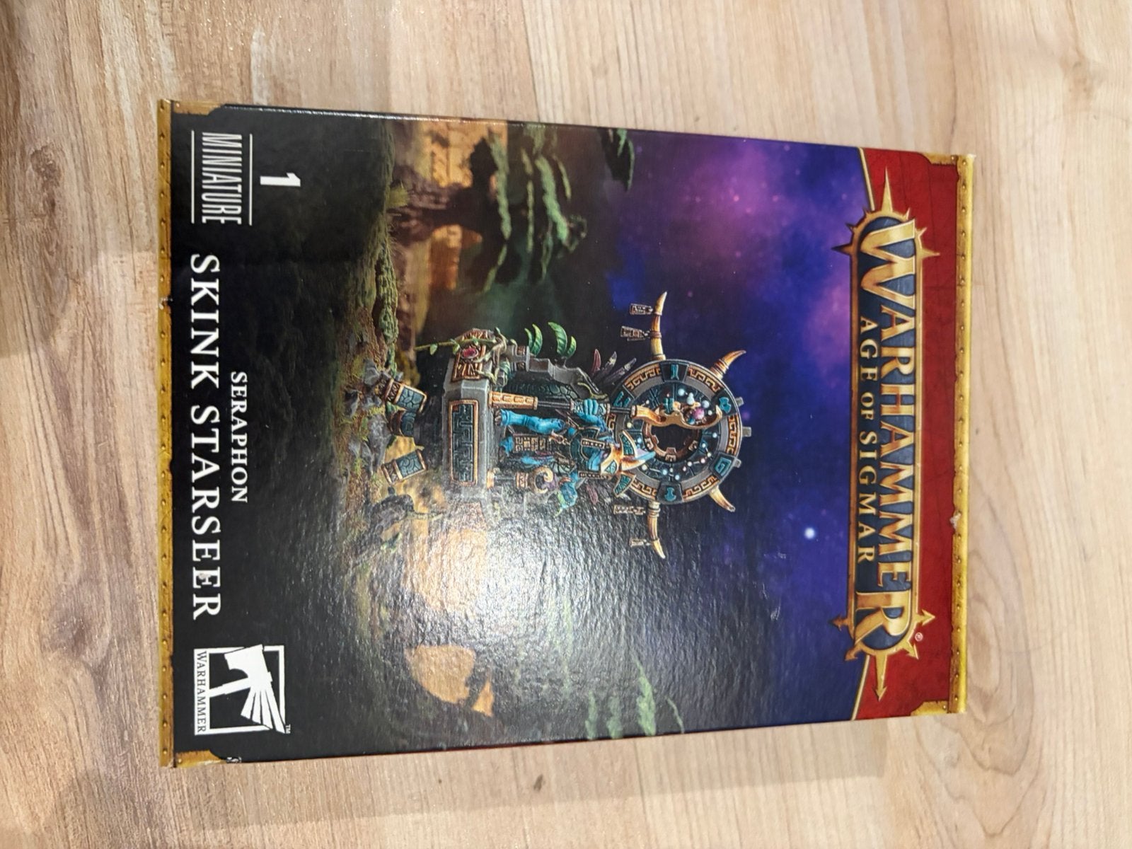 Warhammer age of sigmar seraphon skink starseer, Hobby en Vrije tijd, Ophalen of Verzenden, Nieuw, Warhammer, Figuurtje(s)