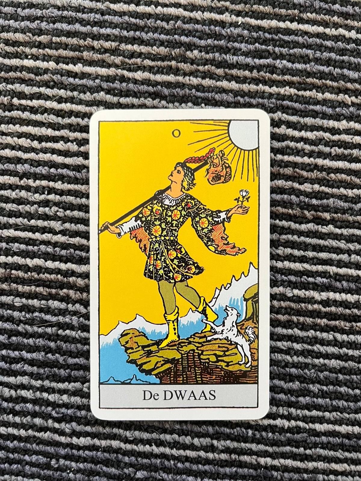 De dwaas -O- Rider waite tarotkaart, Ophalen, Zo goed als nieuw, Tarot of Kaarten leggen, Overige typen