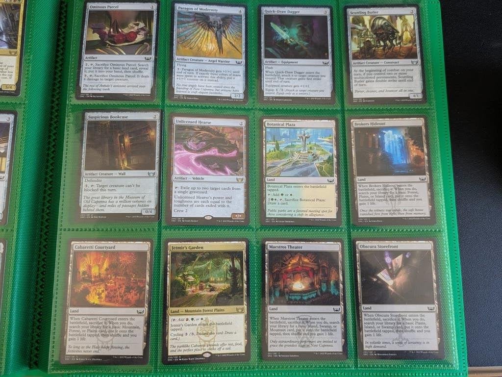 Streets of New Capenna | 281/281 volledige NM set + binder, Ophalen of Verzenden, Zo goed als nieuw, Meerdere kaarten