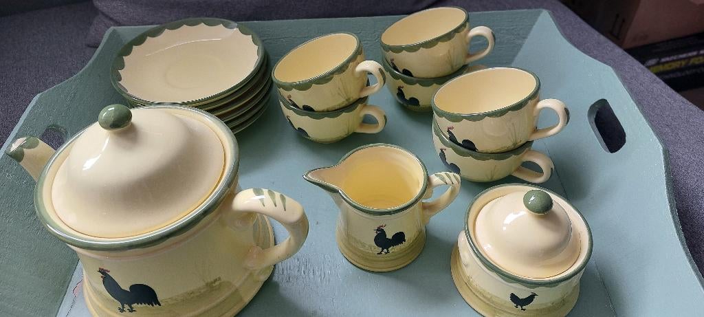 Kip & Haan servies, Huis en Inrichting, Keuken | Servies, Ophalen, Overige materialen, Zo goed als nieuw, Overige stijlen