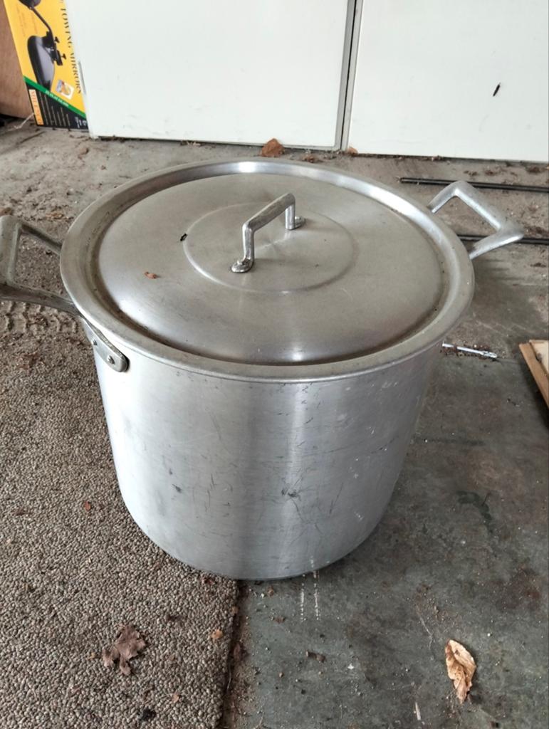 Grote pan, Ophalen, Rvs, Kookpan of Snelkookpan