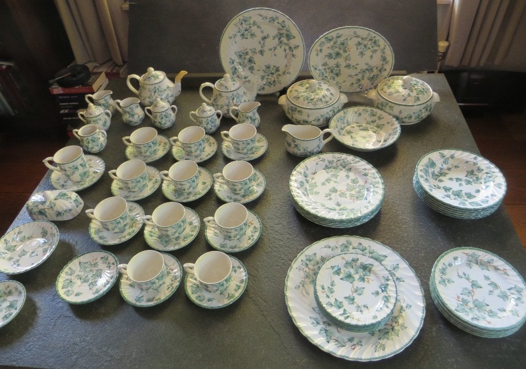 BARRATT'S YVI/KLIMOP CA. 60 DLN OOK LOS TE KOOP, Ophalen of Verzenden, Vintage, Compleet servies