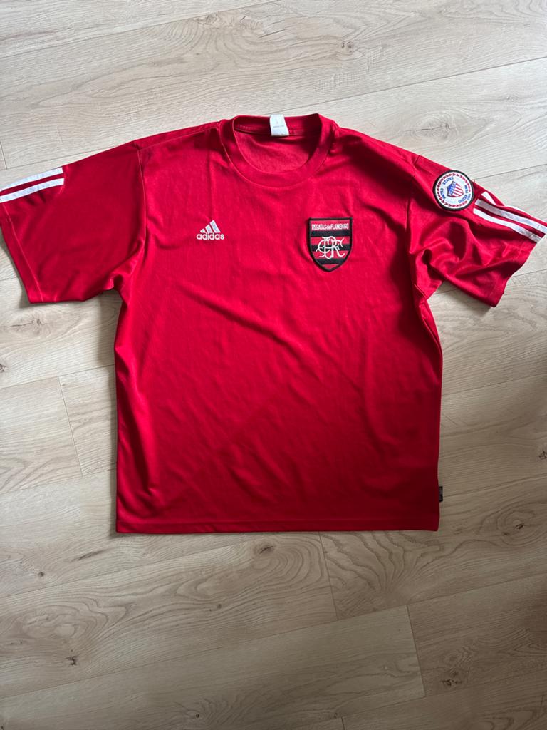 Flamengo Voetbalshirt Adidas XL - MatchWorn #9 USA logo, Maat XL, Verzenden, Gebruikt, Shirt