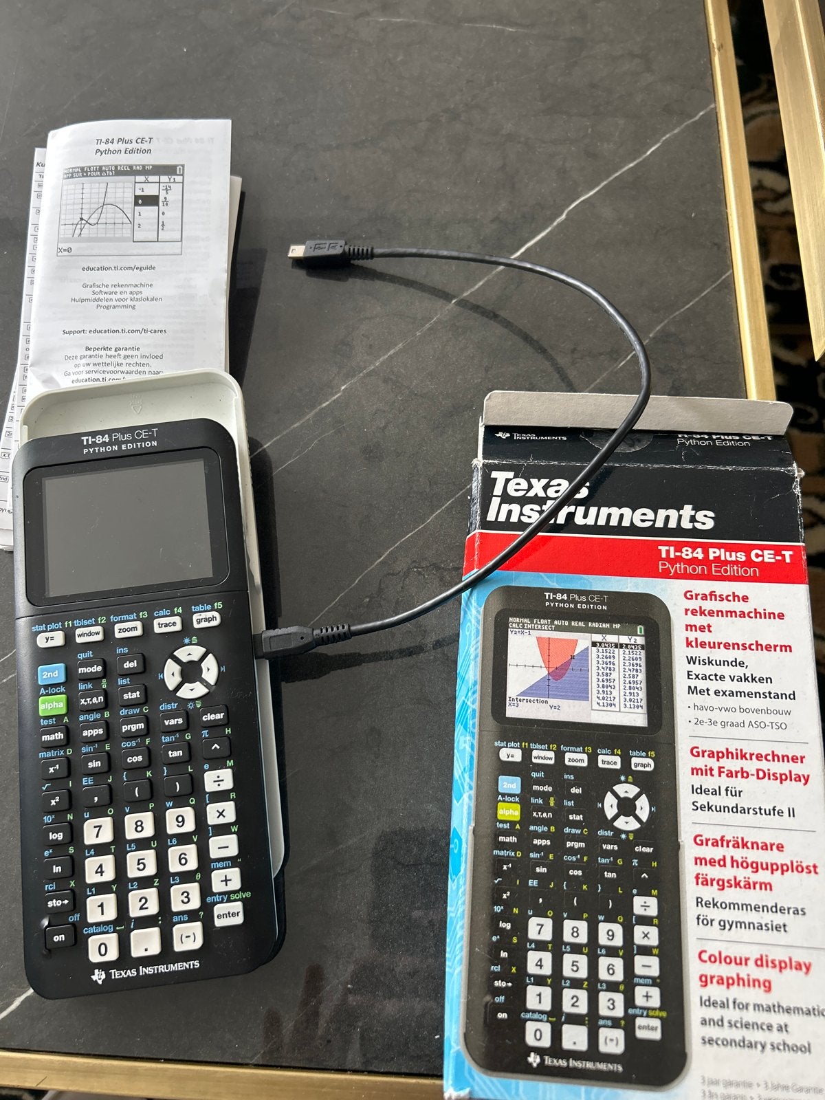 Texas Instruments TI-84 Plus CE-T Python Edition, Boeken, Studieboeken en Cursussen, Ophalen, Beta, Zo goed als nieuw, MBO